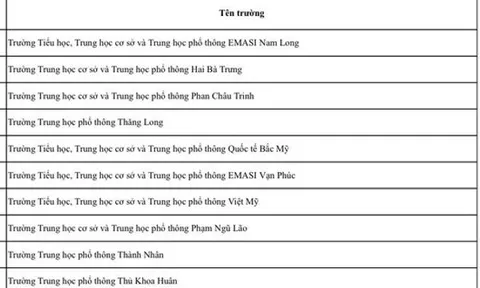 11 trường học ở TP.HCM bị "tuýt còi" vì tăng học phí vượt quy định