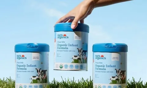 Đề nghị rà soát, ngừng lưu hành sữa bột trẻ em Nara Organics