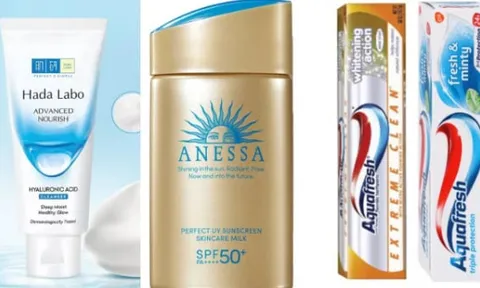 Bộ Y tế thu hồi 45 mỹ phẩm, có Hadalabo, Anessa và Aquafresh