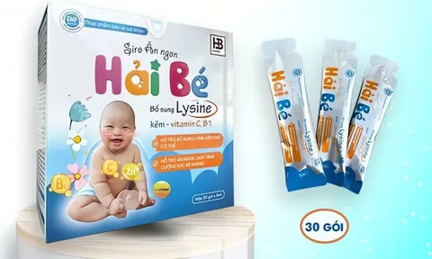 Vụ TikToker 'Gia đình Hải Sen': Bán hơn 100.000 hộp Siro ăn ngon Hải Bé hàng giả