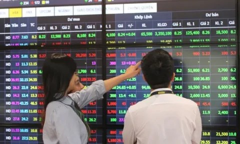 VN-Index tăng hơn 5 điểm, lên mốc hơn 1.352