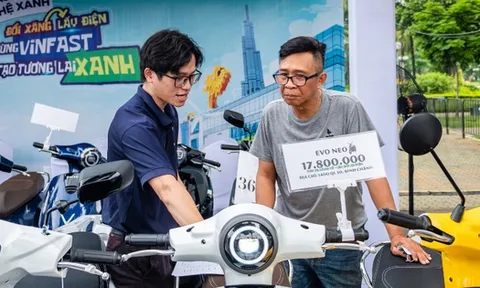Hiện đại, thông minh và không thải khói, VinFast Evo Neo trở thành xu hướng mới trên thị trường xe Việt
