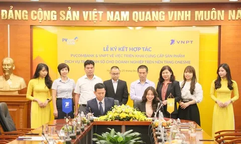 PVcomBank hợp tác với VNPT, cung cấp các giải pháp tài chính số cho doanh nghiệp
