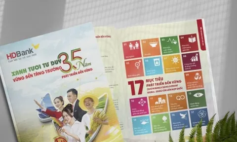 HDBank - Ngân hàng đầu tiên công bố Báo cáo về Phát triển bền vững năm 2024