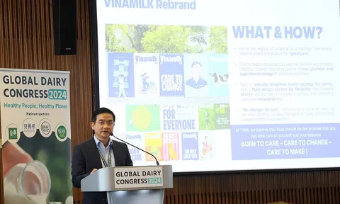 Vinamilk tham luận về chiến lược đổi mới & Net Zero tại Hội nghị sữa toàn cầu lần thứ 17
