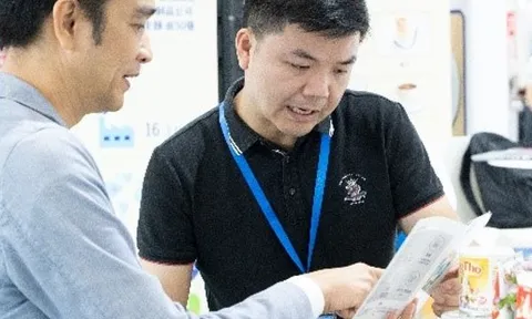Sữa đặc ông Thọ (Vinamilk) tạo ấn tượng tại hội chợ Quảng Châu, Trung Quốc