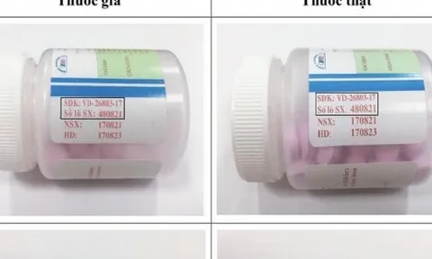 Bộ Y tế cảnh báo thuốc giảm đau, hạ sốt Ophazidon bị làm giả