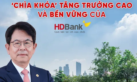 Chìa khóa tăng trưởng cao và bền vững của HDBank