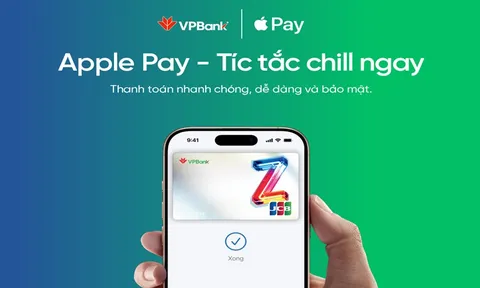 VPBank triển khai Apple Pay cho chủ thẻ VPBank JCB