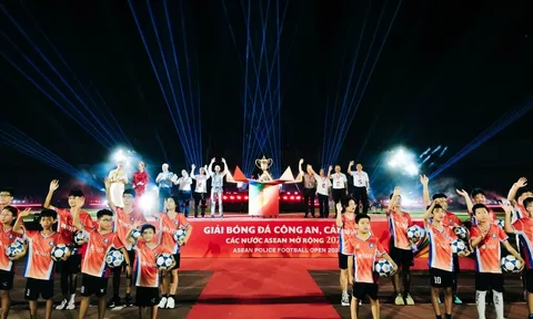 Khai mạc Giải bóng đá Công an, Cảnh sát ASEAN 2025: Giai điệu thể thao và hữu nghị
