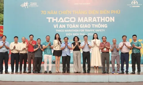 Petrovietnam đồng hành cùng giải chạy THACO Marathon Vì an toàn giao thông - Điện Biên Phủ 2024