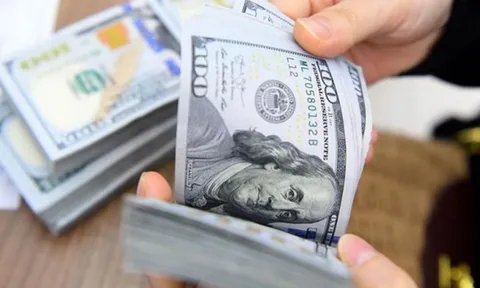 Giá USD ngân hàng đi lên, tỷ giá trung tâm xác lập kỷ lục mới