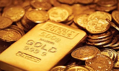 Giá vàng thế giới và vàng miếng SJC trong nước giảm