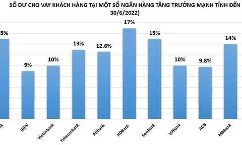 Tăng trưởng tín dụng cao nhất trong vòng 10 năm qua, loạt nhà băng đang cạn 'room'
