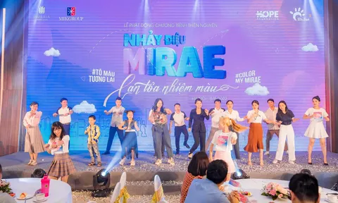 Khởi động chương trình từ thiện “Nhảy điệu Mirae - Lan tỏa nhiệm màu”