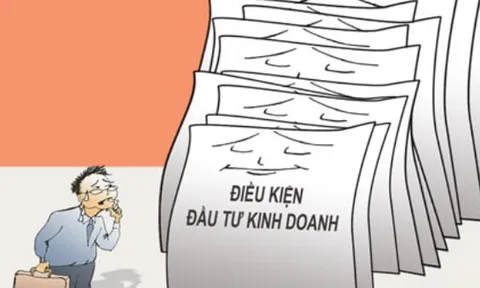Sắp cắt giảm tối thiểu 30% điều kiện kinh doanh