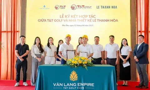 NTK Lê Thanh Hòa sẽ thiết kế đồng phục cho cán bộ, nhân viên Văn Lang Empire T&T Golf Club
