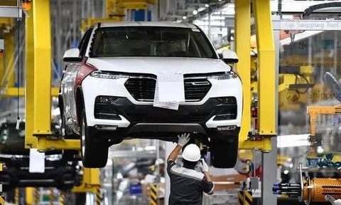 Chính thức giảm 50% phí trước bạ ô tô sản xuất, lắp ráp trong nước
