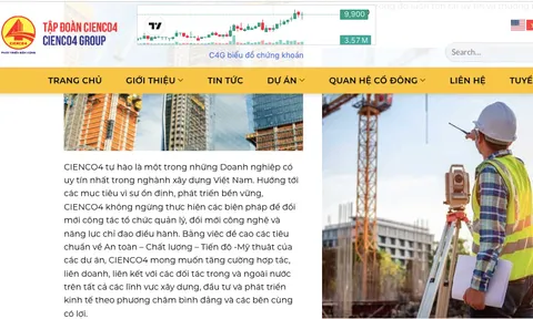 CIENCO4: Lợi nhuận 'lao dốc', liên tục vi phạm đấu thầu