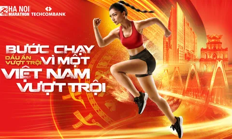Giải chạy Hà Nội Marathon Techcombank lần đầu tiên cùng thông điệp“Dấu ấn vượt trội”