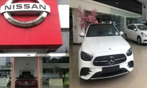 Chuyện lạ ở Thái Nguyên: Xe sang Mercedes-Benz bán tại showroom Nissan