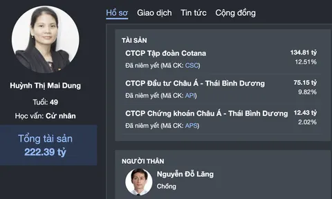 Vợ ông Nguyễn Đỗ Lăng muốn bán 1 triệu cổ phiếu CSC, dự thu triệu USD