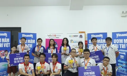 Vinamilk tiếp sức nhà vô địch nhí bứt phá tại Robotacon WRO 2023