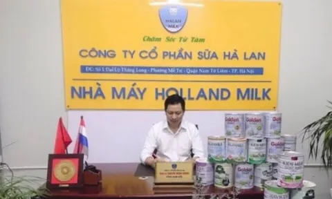 Bắt Tổng giám đốc Công ty Cổ phần Sữa Hà Lan vì sản xuất hàng giả