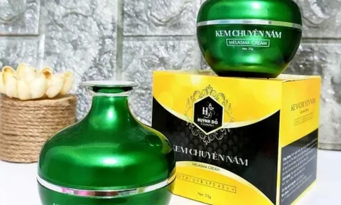 Thu hồi khẩn cấp Kem chuyên nám Huỳnh Đỗ Cosmetics vượt quá mức thủy ngân cho phép