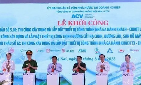 Chính thức khởi công nhà ga sân bay Long Thành và T3 Tân Sơn Nhất