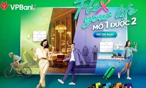 VPBank ra mắt thẻ Flex: Chi tiêu linh hoạt, tự do thể hiện cá tính
