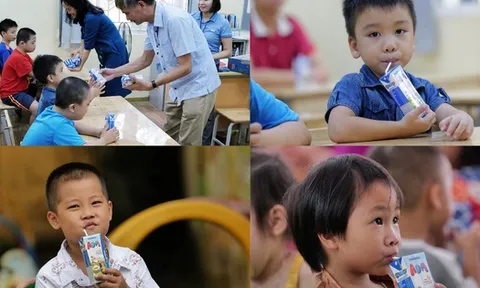 Vinamilk & Quỹ sữa cùng hơn 11.000 trẻ em khó khăn đón năm học mới