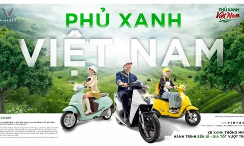 VinFast triển khai chương trình “phủ xanh Việt Nam” - ưu đãi tới 12 triệu đồng cho khách hàng chuyển đổi xanh sang xe máy điện