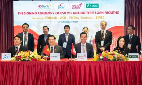 HDBank ký kết khoản vay hợp vốn 215 triệu USD với ba định chế tài chính hàng đầu quốc tế
