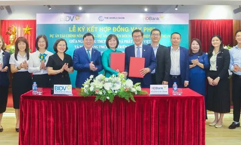 HDBank hợp tác BIDV triển khai nguồn vốn quốc tế thúc đẩy tài chính nông thôn và nông nghiệp bền vững