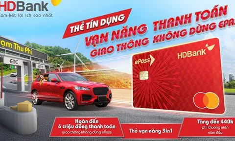 HDBank ePass 3in1 - Thẻ vạn năng cho chủ xe thời đại số