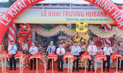 Khai trương HDBank Ninh Hòa - điểm giao dịch thứ 376 của HDBank