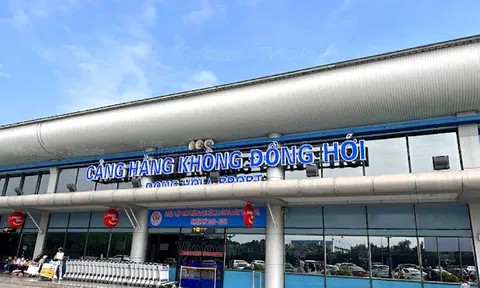 Đóng cửa sân bay Đồng Hới từ 15 giờ ngày 19/9