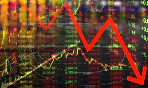 Chứng khoán, bất động sản bị bán mạnh, VN-Index giảm hơn 13 điểm