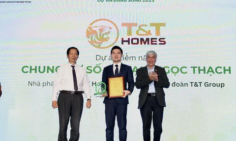 Dự án của T&T Homes nhận giải ‘Dự án đáng sống năm 2023’