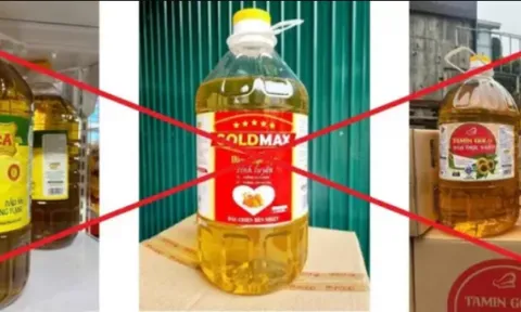 Cảnh báo không mua bán và sử dụng dầu ăn giả Gold Max, Tamin Gold, ChiCa