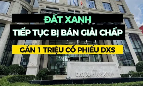 Đất Xanh tiếp tục bị bán giải chấp gần 1 triệu cổ phiếu DXS
