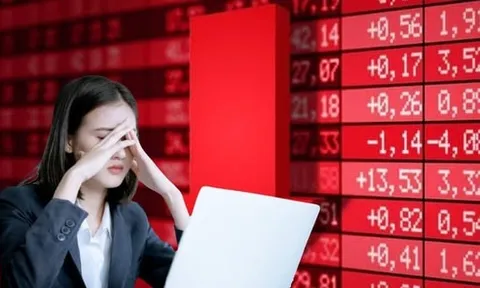 Sắc đỏ bao trùm, VN-Index giảm gần 40 điểm