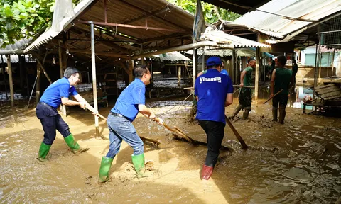 Hỗ trợ người dân khắc phục hậu quả sau bão lũ, khôi phục cuộc sống