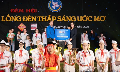 SHB mang Trung thu yêu thương đến với trẻ em tỉnh Thái Bình