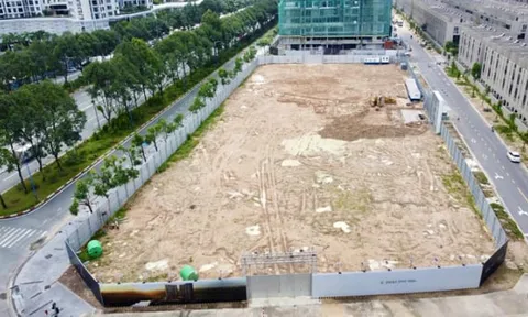 Khách hàng chen lấn mua căn hộ Orchard Gand khi dự án vẫn là bãi đất trống