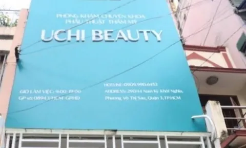 Phạt, tước giấy phép 2 tháng Phòng khám thẩm mỹ Uchi Beauty