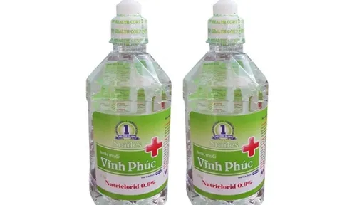 Cảnh báo: Nhiều sản phẩm Nước muối Vĩnh Phúc không đảm bảo chất lượng