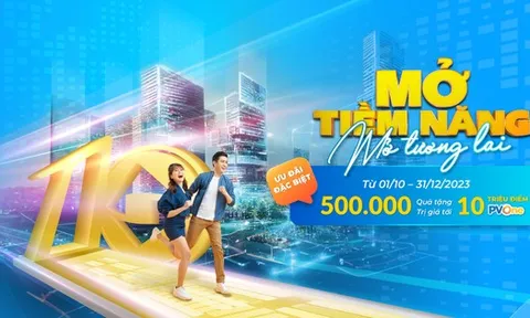 PVcomBank triển khai chuỗi hoạt động 'Mở tiềm năng - Mở tương lai' mừng 10 năm ra mắt thương hiệu