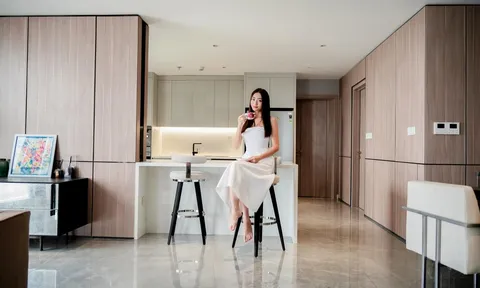 Đo độ “sang - xịn - đẳng cấp” trong căn Penthouse của Hoa hậu Lương Thùy Linh tại Sunshine City
